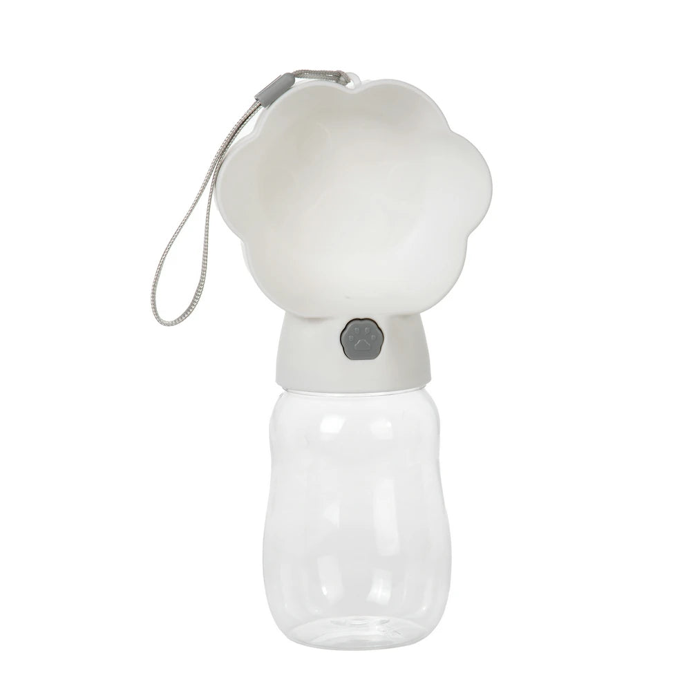 2-in-1 Portable Dog Water Bottle with Food Container